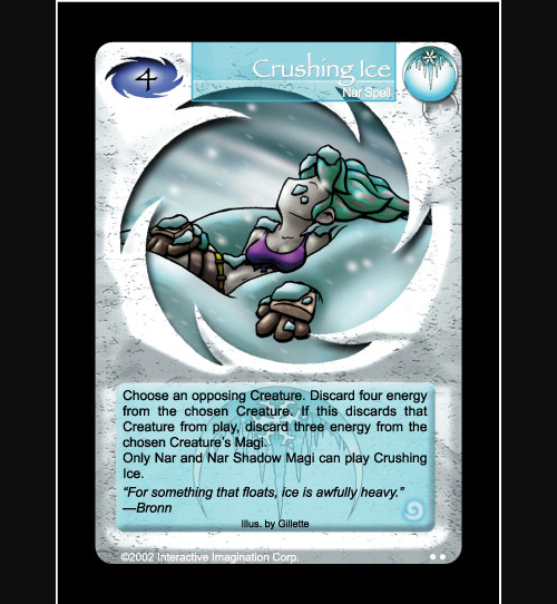 Crushing Ice - Foil